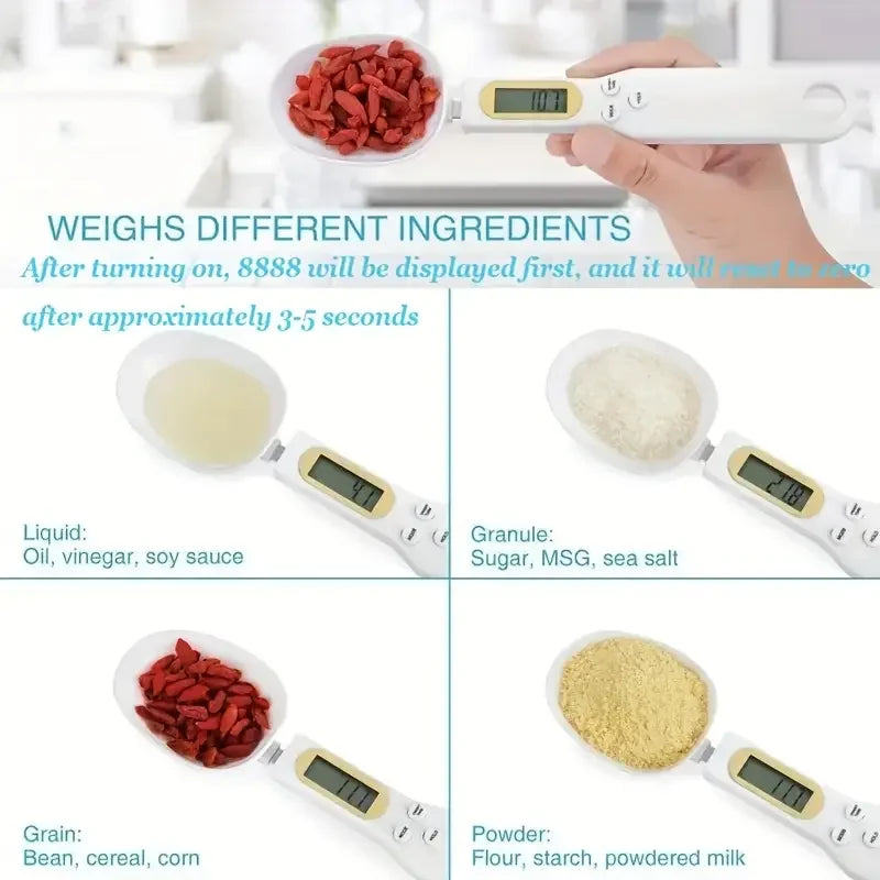 NexaMeasure™ Digital Precision Kitchen Spoon Scale
