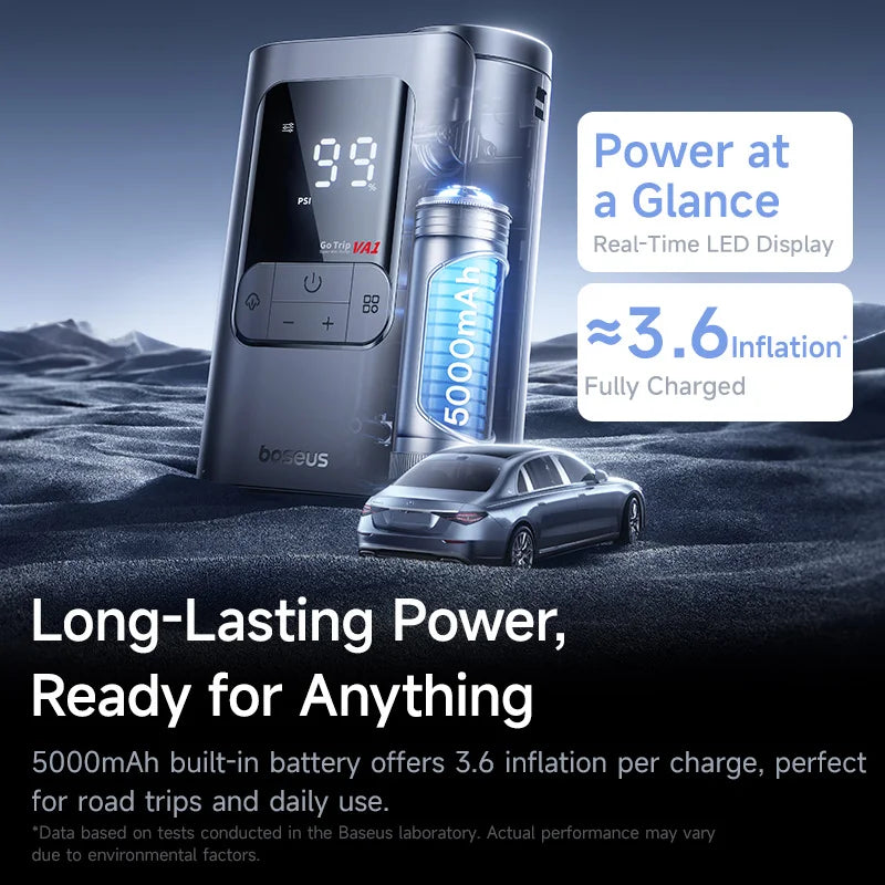 Nexa™ AirGuardian Max | Wireless Smart Tire Inflator