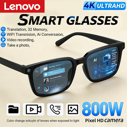 Nexa AI Smart Glasses with Camera & Bluetooth Audio