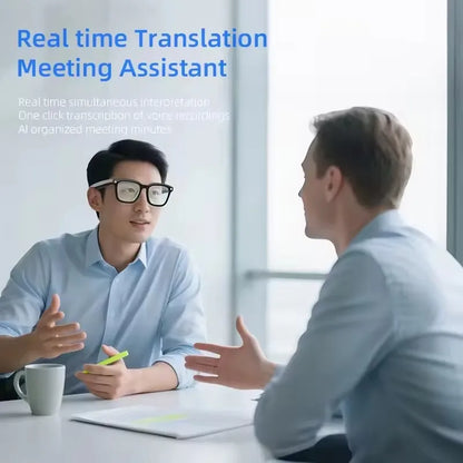 Nexa AI Smart Glasses with Camera & Bluetooth Audio