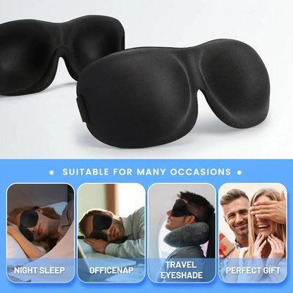 Nexa 3D Contoured Memory Foam Sleep Mask