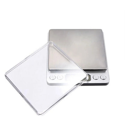 3000g X 0,1g Digitale Taschenwaage Elektronische Schmuckwaage 500g X 0,01g Waage / OHNE Einzelhandelsverpackung