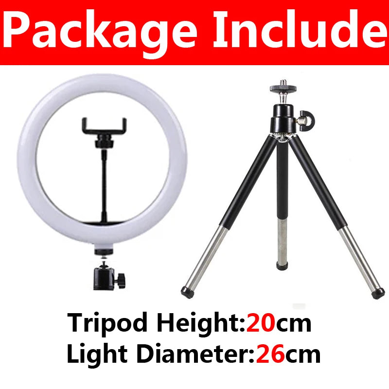 NexaGlow™ Professional LED Ring Light Kit
