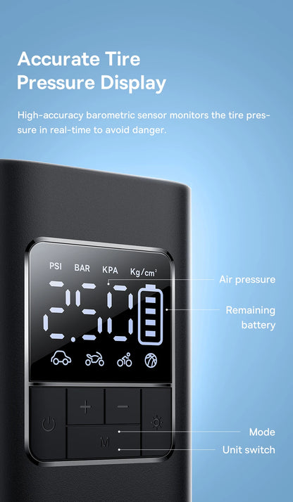 Nexa Portable Digital Tire Inflator