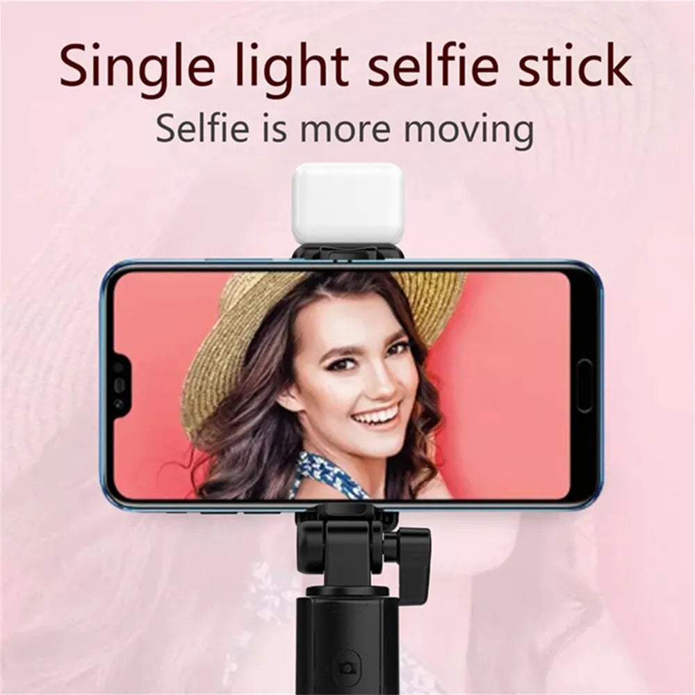Nexa Bluetooth Selfie Stick Tripod with LED Fill Light