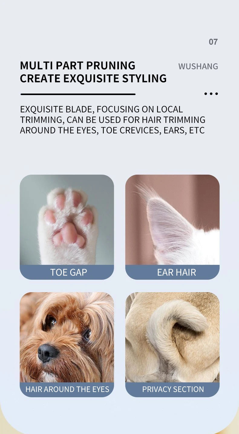 Nexa LED Pet Paw & Face Trimmer