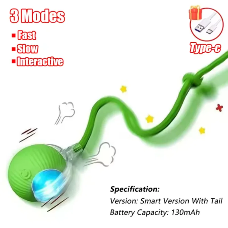 Nexa Interactive Rolling Cat Toy Ball
