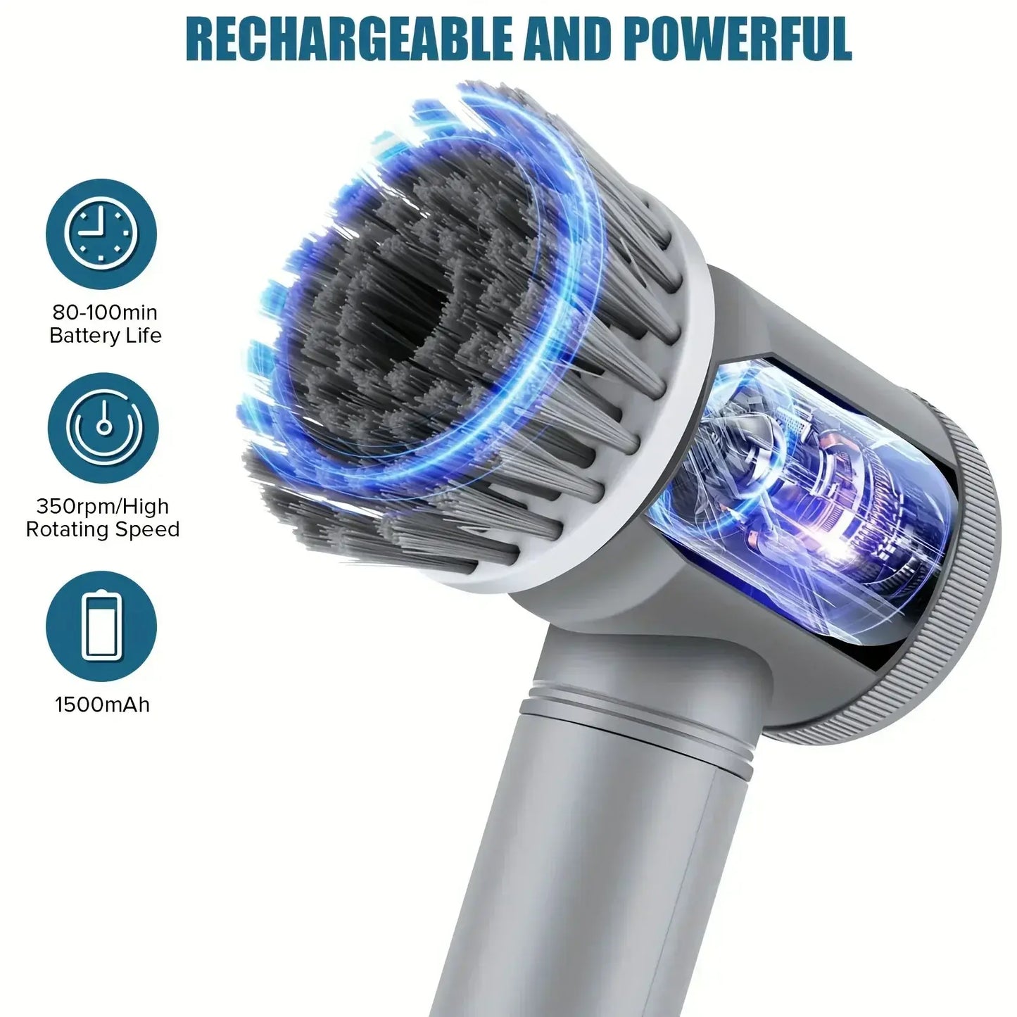 Nexa™ PowerSpin Pro Cordless Scrubber