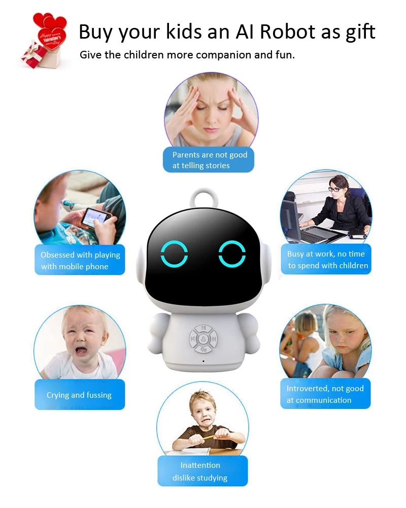 Nexa Interactive AI Learning Robot for Kids