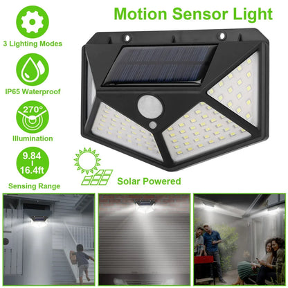 Nexa Solar Outdoor LED Spotlight with Motion Sensor