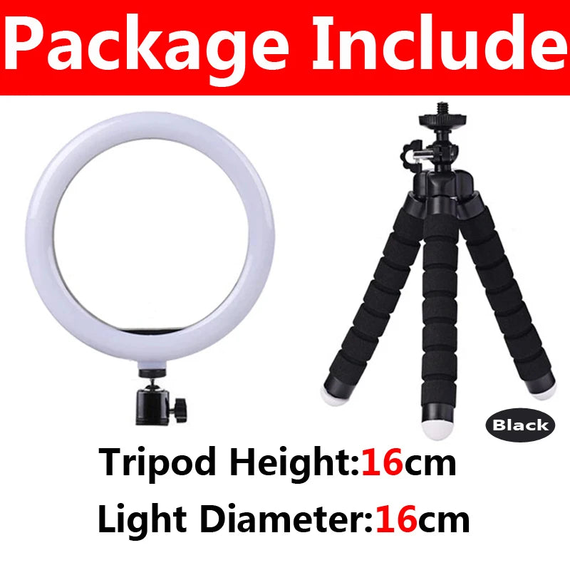 NexaGlow™ Professional LED Ring Light Kit