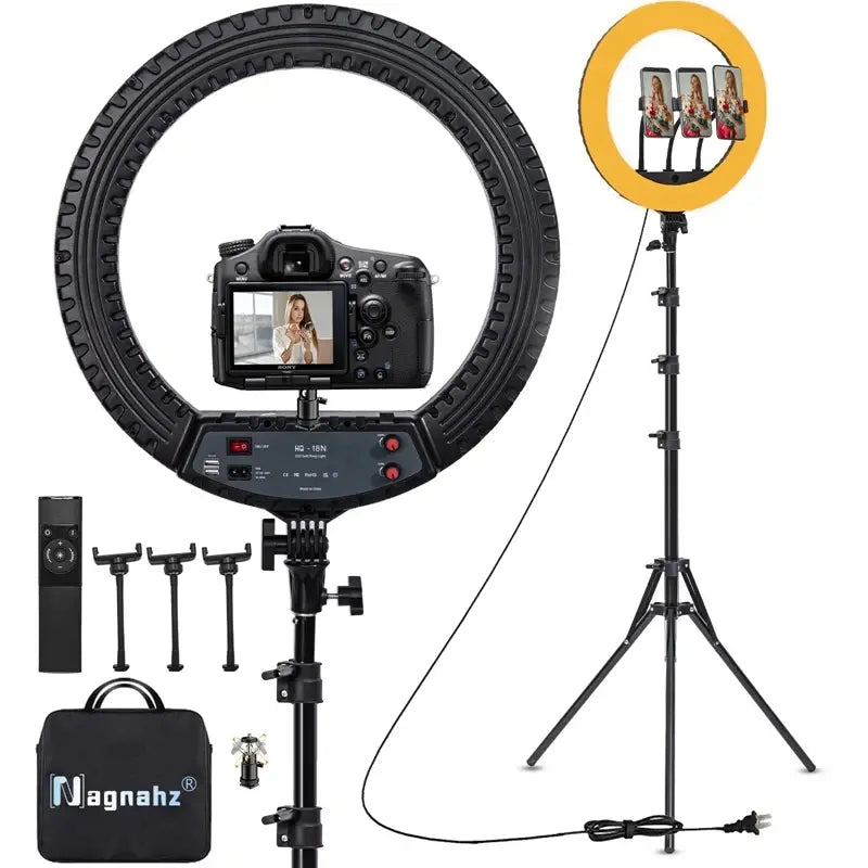 NexaGlow™ Professional LED Ring Light Kit