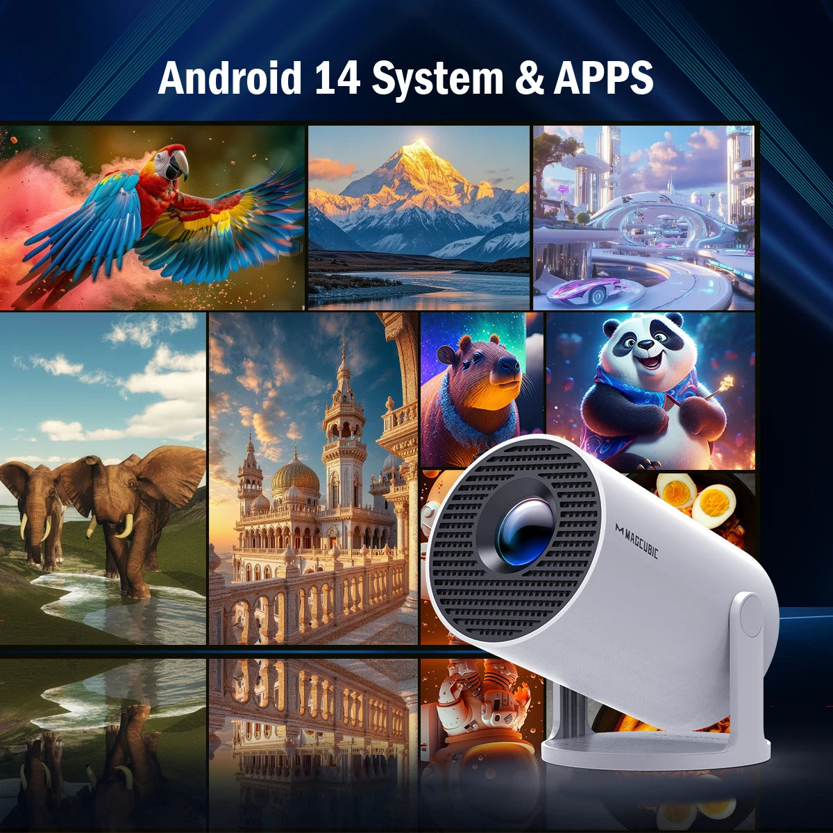NexaVision™ Smart Mini Projector