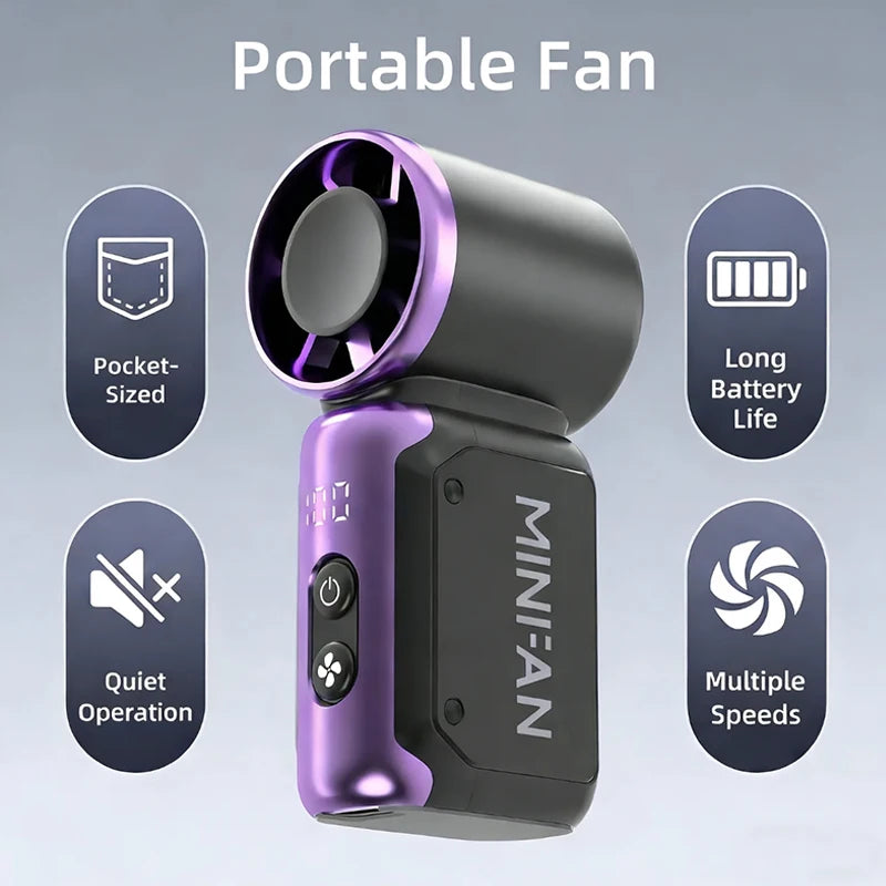 Nexa Portable USB Rechargeable Mini Fan
