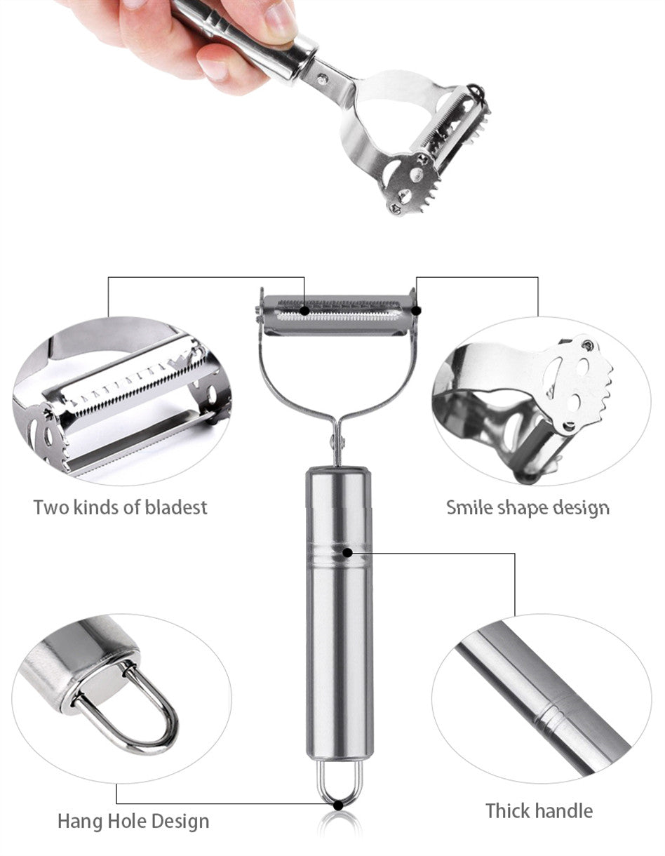 Nexa Stainless Steel Vegetable Grater & Slicer
