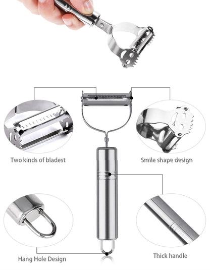 Nexa Stainless Steel Vegetable Grater & Slicer