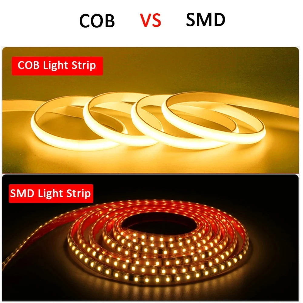 Nexa 220V COB LED Strip Light with Switch