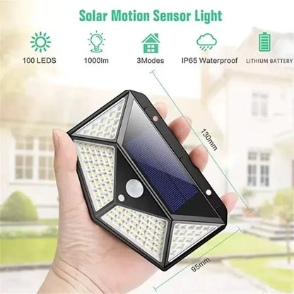 Nexa Solar Outdoor LED Spotlight with Motion Sensor