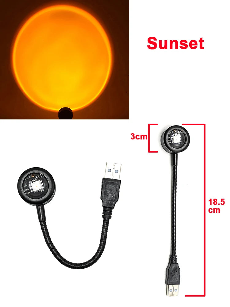 Nexa Glow™USB Sunset Ambient Light