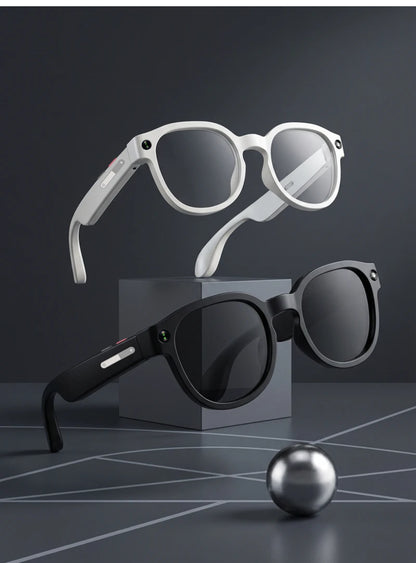 Nexa AI Smart Glasses with Camera & Bluetooth Audio