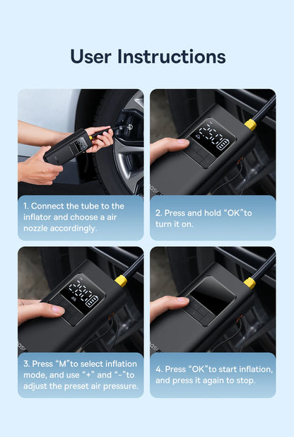Nexa Portable Digital Tire Inflator