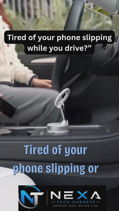 NexaGrip™ Pro 360° Magnetic Car Phone Mount | Hands-Free Driving