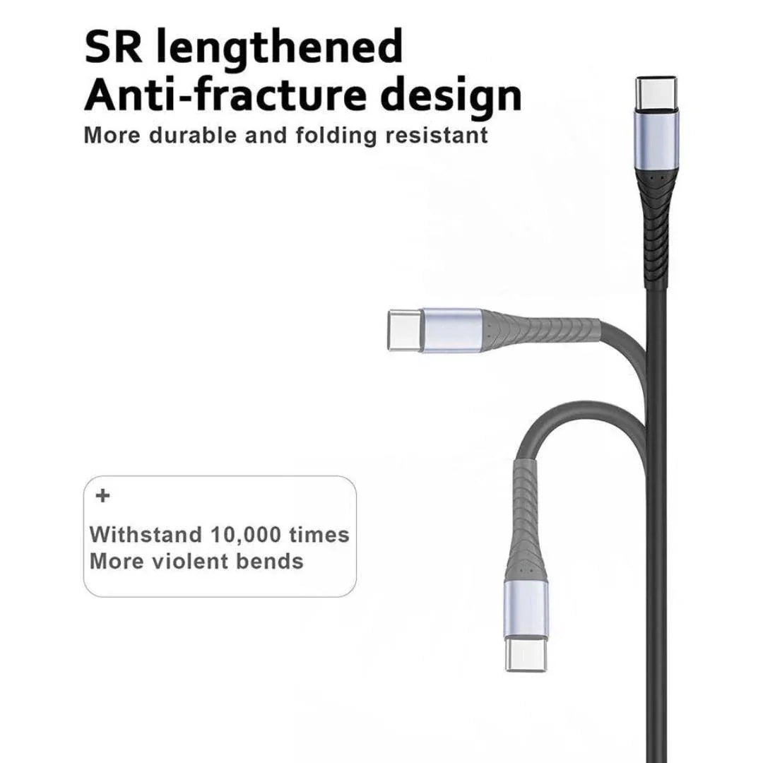 ReHisk USB-C to USB-C cable pack — product overview